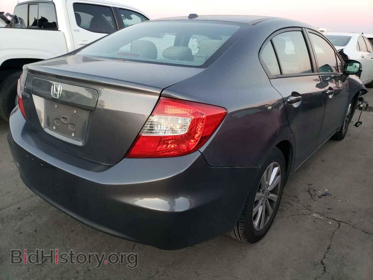 2012 HONDA CIVIC - VIN: 19XFB2F83CE320437 - Фото 3