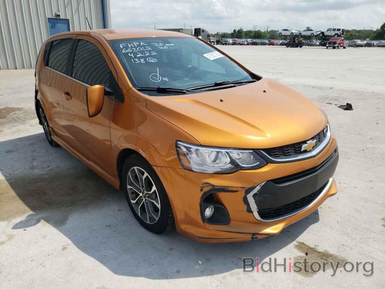 Фотография 1G1JD6SH6H4163814 - CHEVROLET SONIC 2017