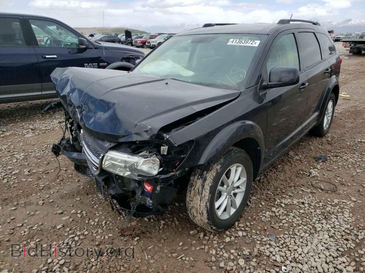 2013 DODGE JOURNEY - VIN: 3C4PDCBB3DT700896 - Фото 2