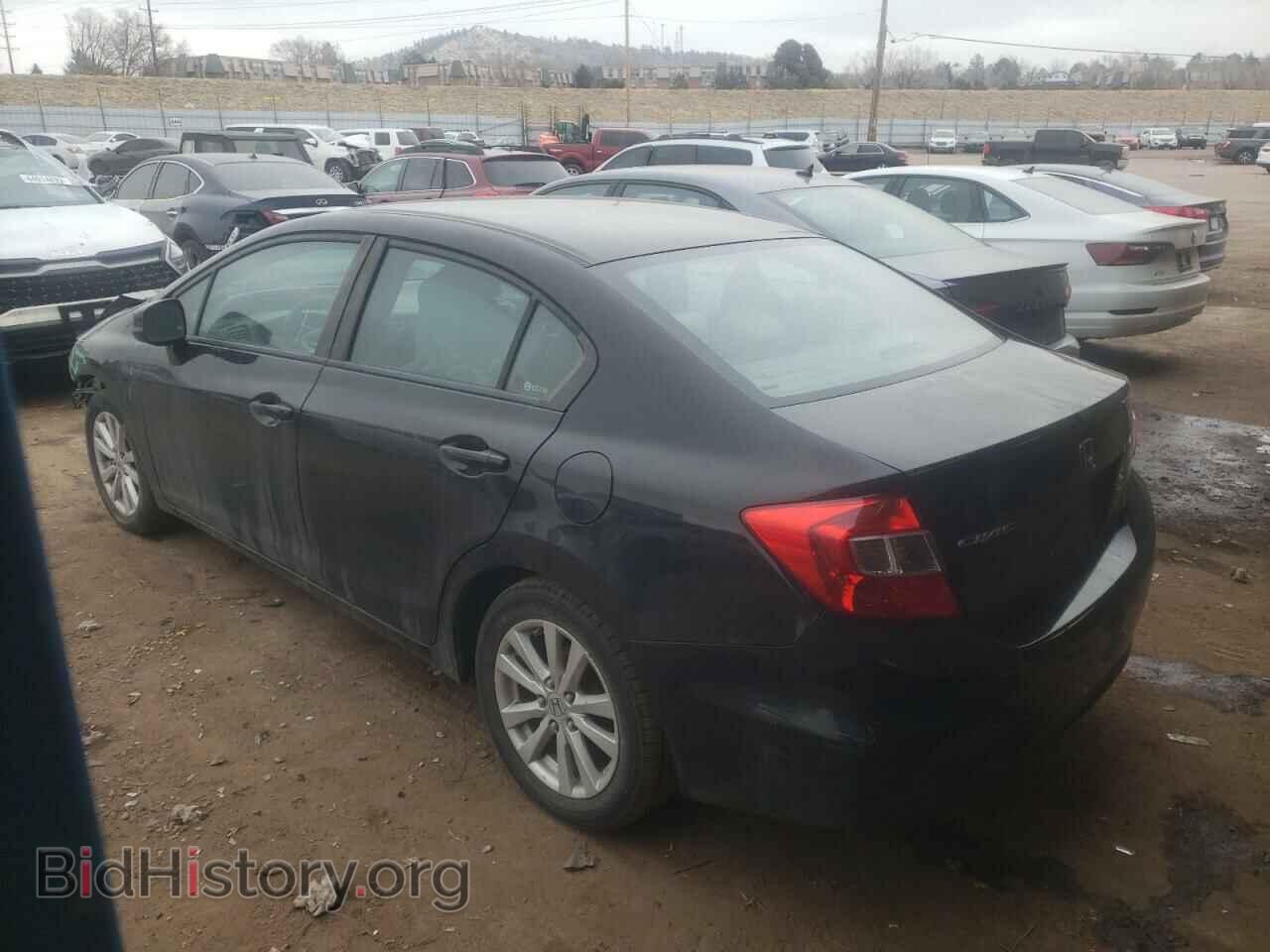 2012 HONDA CIVIC - VIN: 2HGFB2F59CH303511 - Photo 2
