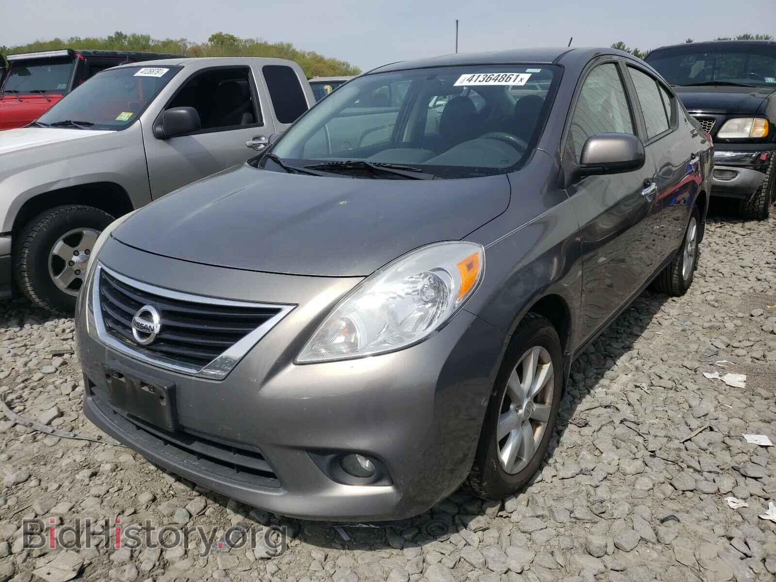 2012 NISSAN VERSA - VIN: 3N1CN7AP4CL860206 - Фото 2