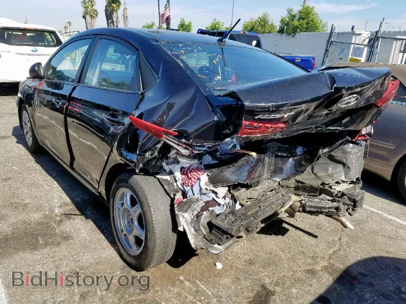 2018 HYUNDAI ACCENT - VIN: 3KPC24A38JE012641 - Фото 3