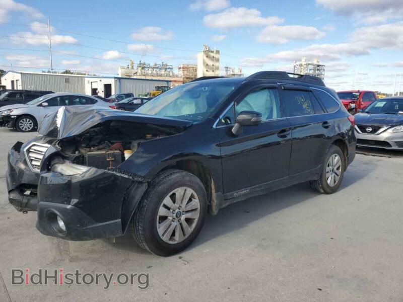 2016 Subaru OUTBACK 2.5I Premium (VIN 4S4BSAHCXG3344849) — фото 1 из 12, Copart, повреждение: передняя часть