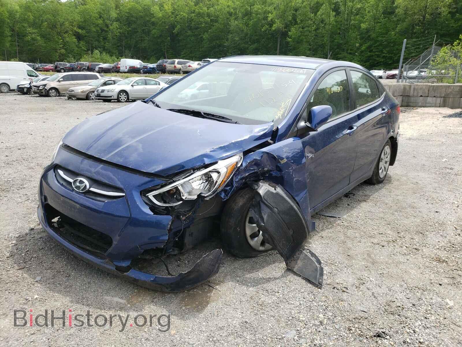 2017 HYUNDAI ACCENT - VIN: KMHCT4AE0HU319260 - Фото 2