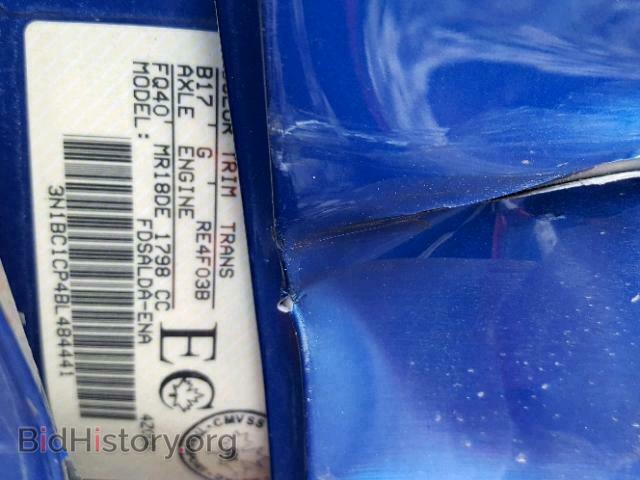 2011 NISSAN VERSA - VIN: 3N1BC1CP4BL484441 - Фото 10