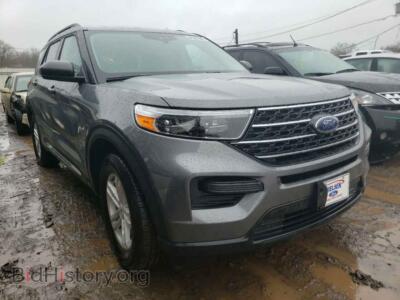 2021 Ford EXPLORER Explorer X, серый — VIN 1FMSK8DH0MGB10766, Copart