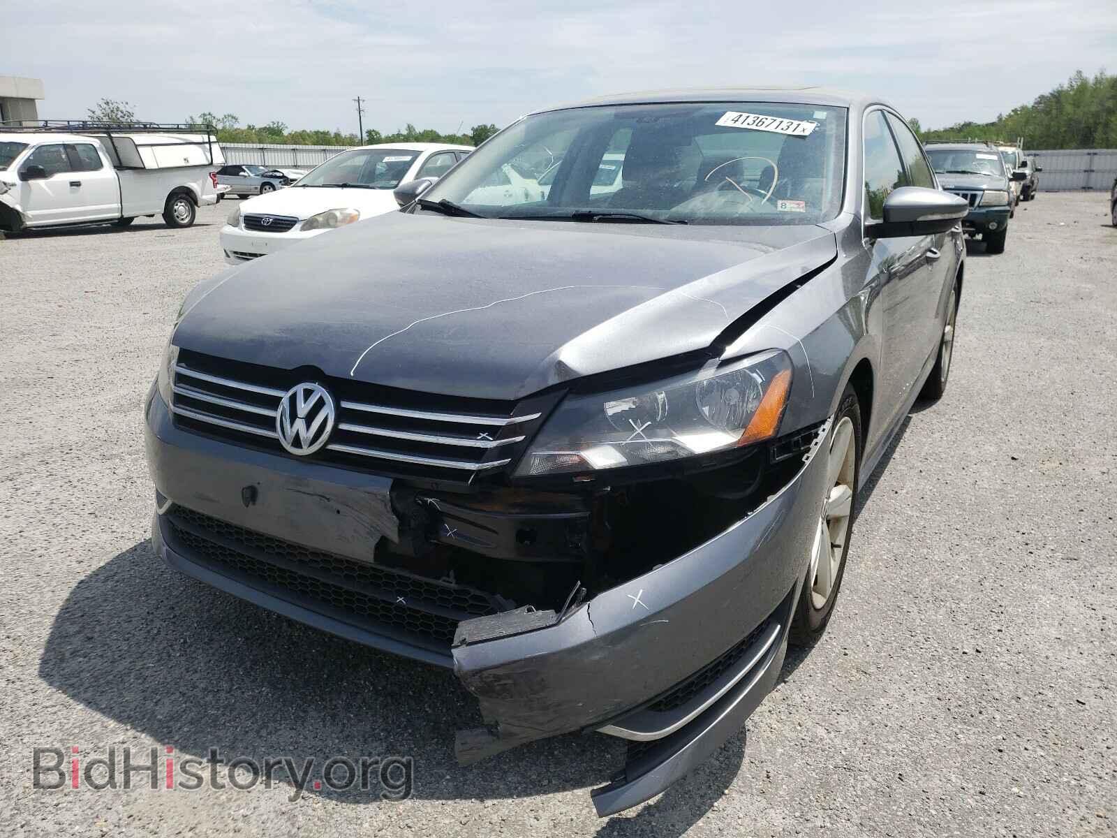 2012 VOLKSWAGEN PASSAT - VIN: 1VWBP7A30CC060804 - Фото 2