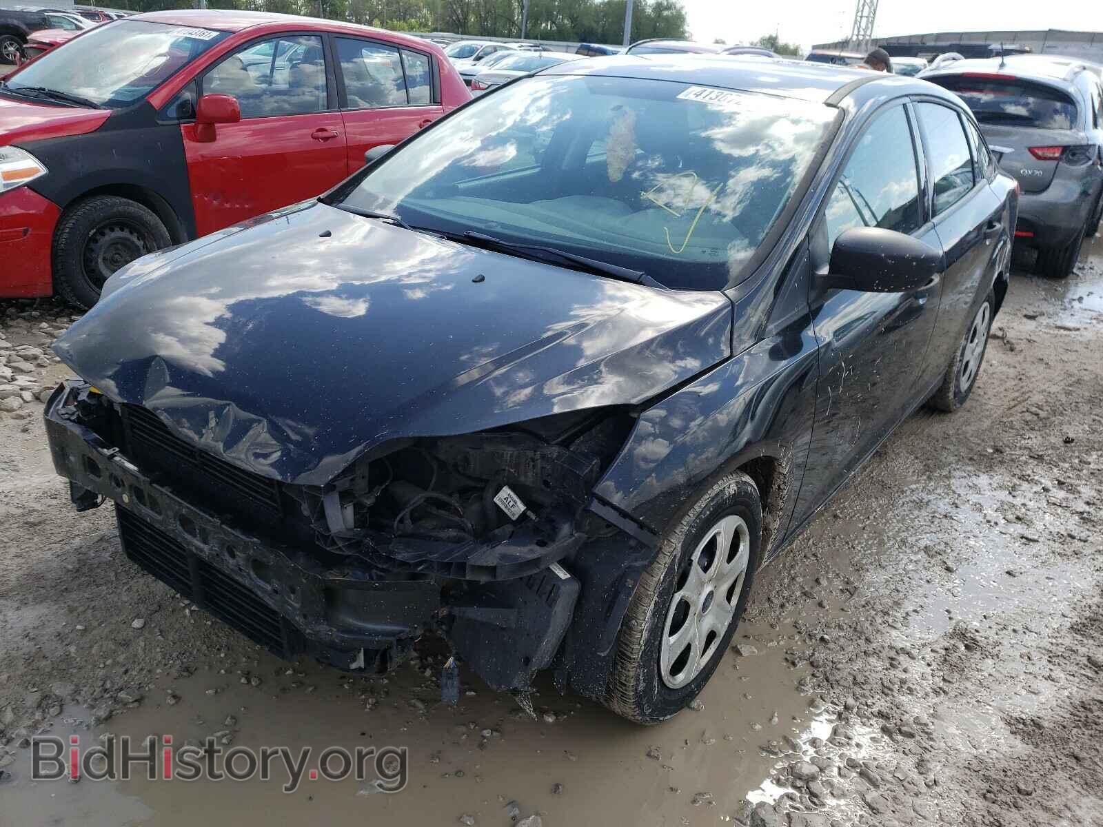 2013 FORD FOCUS - VIN: 1FADP3E22DL350717 - Фото 2