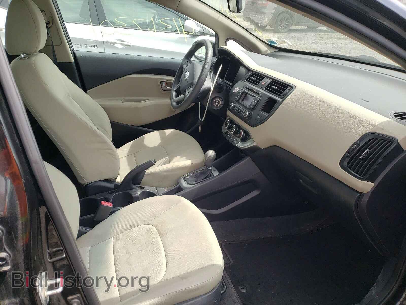 2012 KIA RIO - VIN: KNADM5A35C6029195 - Фото 5