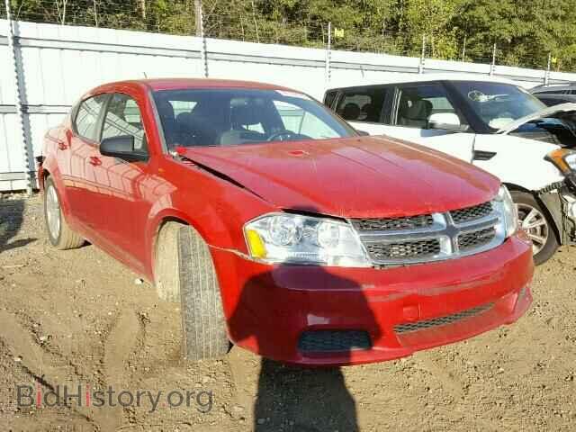 Photo 1C3CDZAB3EN125952 - DODGE AVENGER 2014
