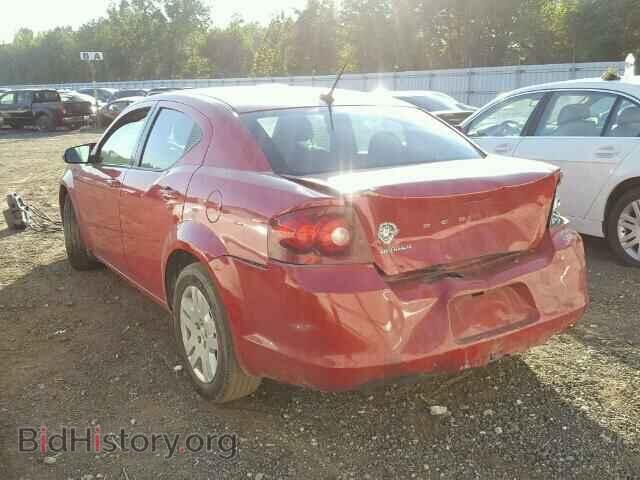 2014 DODGE AVENGER - VIN: 1C3CDZAB3EN125952 - Фото 3