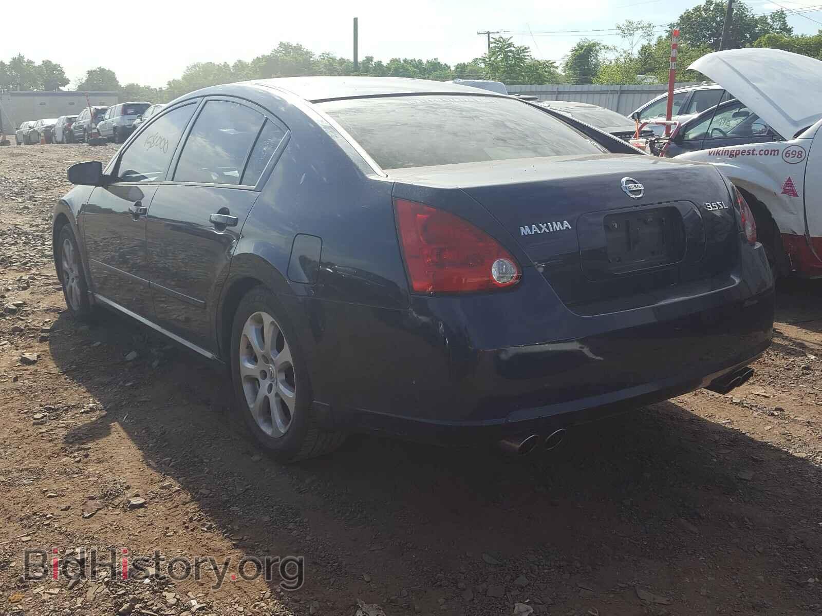 2007 NISSAN MAXIMA - VIN: 1N4BA41E27C846121 - Фото 3
