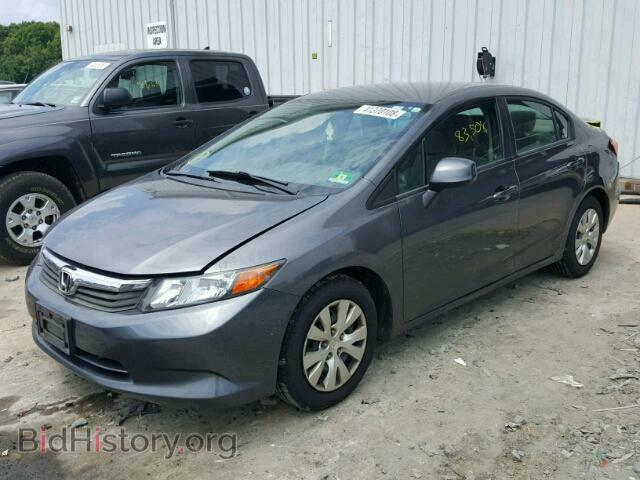 2012 HONDA CIVIC LX - VIN: 19XFB2F52CE346257 - Фото 2
