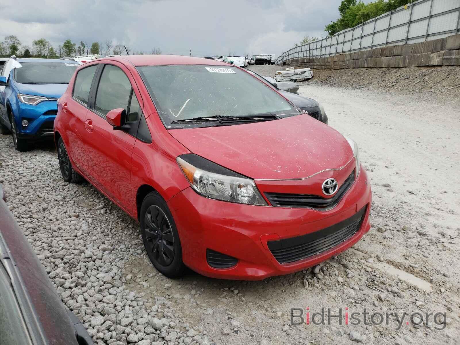 Photo JTDKTUD33DD545572 - TOYOTA YARIS 2013