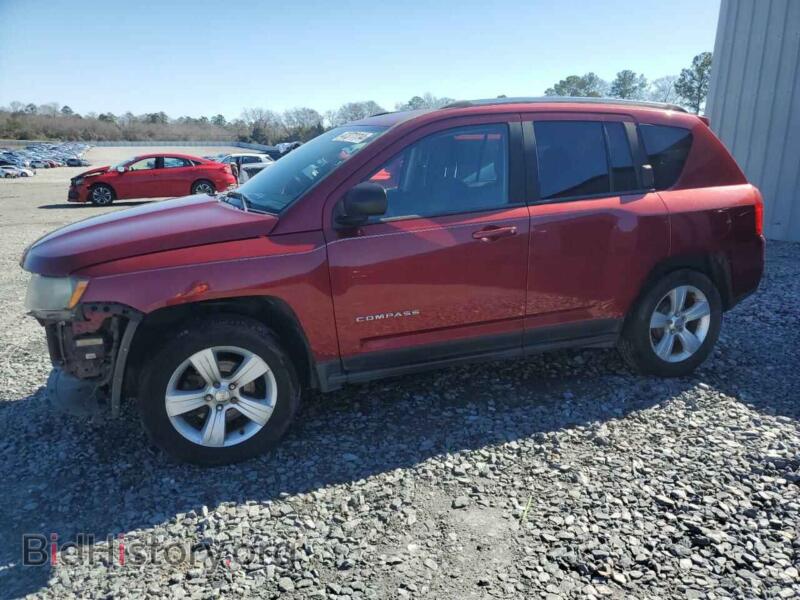 2015 Jeep COMPASS Sport (VIN 1C4NJCBB3FD186752) — фото 1 из 13, Copart, повреждение: передняя часть
