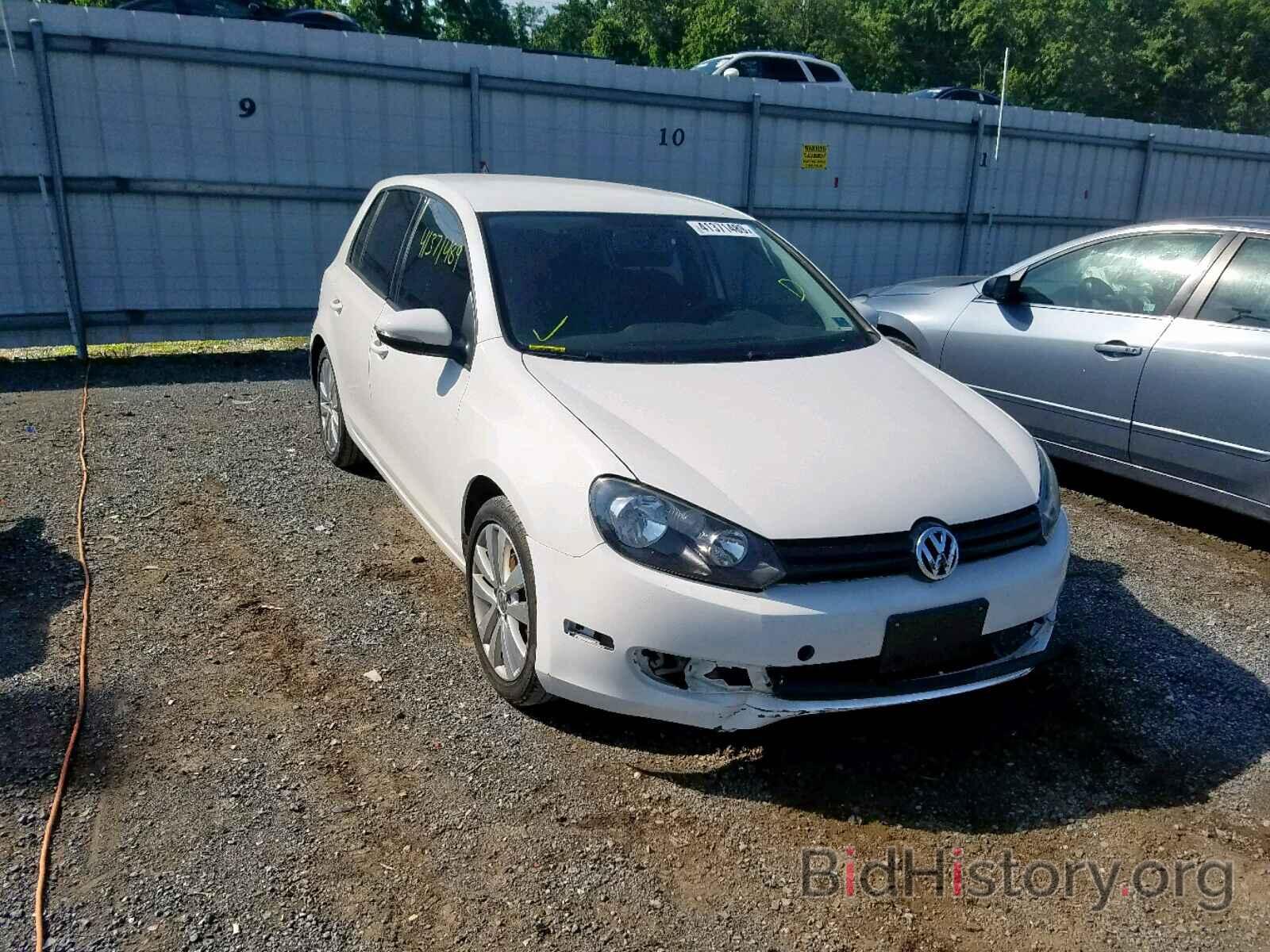 Photo WVWNM7AJ2CW025817 - VOLKSWAGEN GOLF 2012