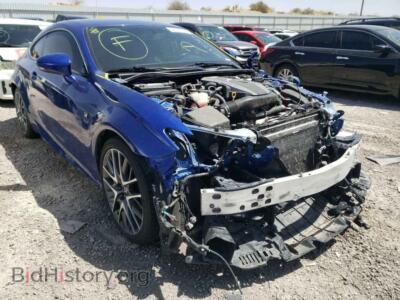 2016 Lexus RC RC 200t, blue — VIN JTHHA5BC9G5000207, Copart