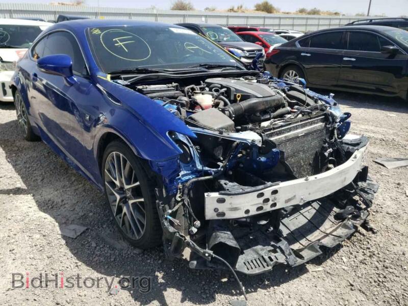 2016 Lexus RC RC 200t (VIN JTHHA5BC9G5000207) — фото 1 из 10, Copart, повреждение: передняя часть