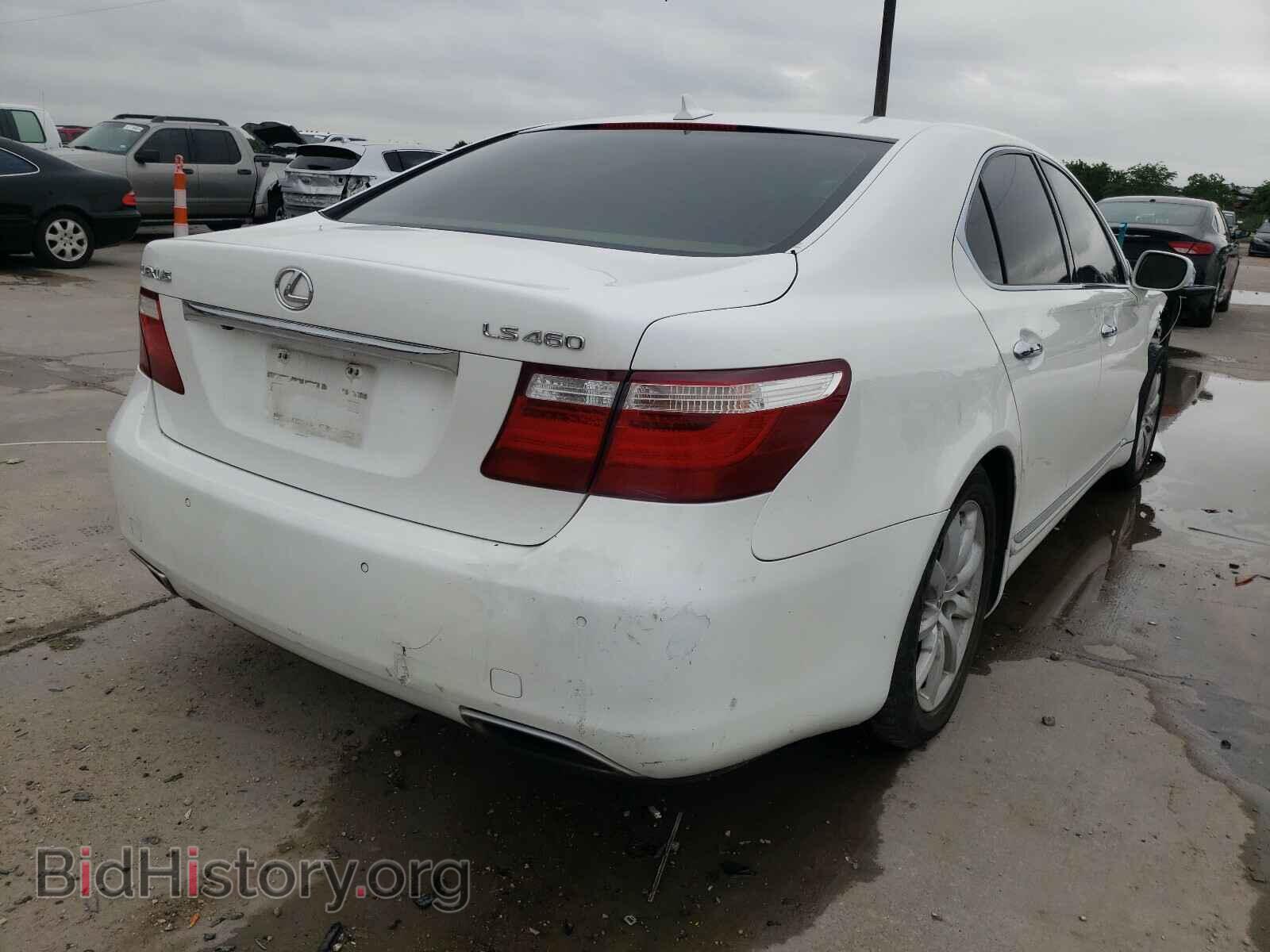 2008 LEXUS LS460 - VIN: JTHBL46F185082644 - Фото 4