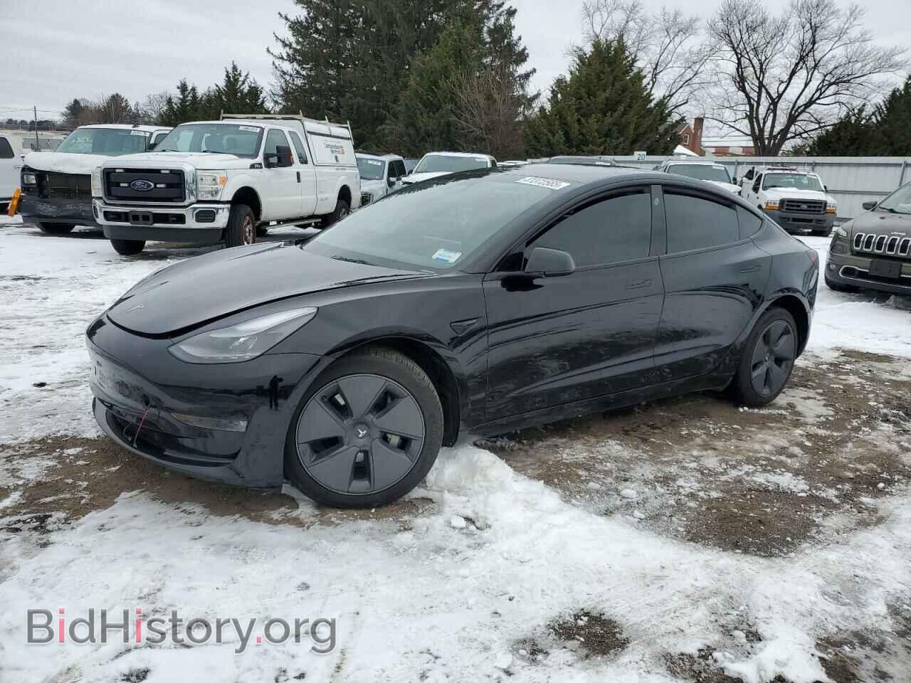 Photo 5YJ3E1EBXNF273504 - TESLA MODEL 3 2022
