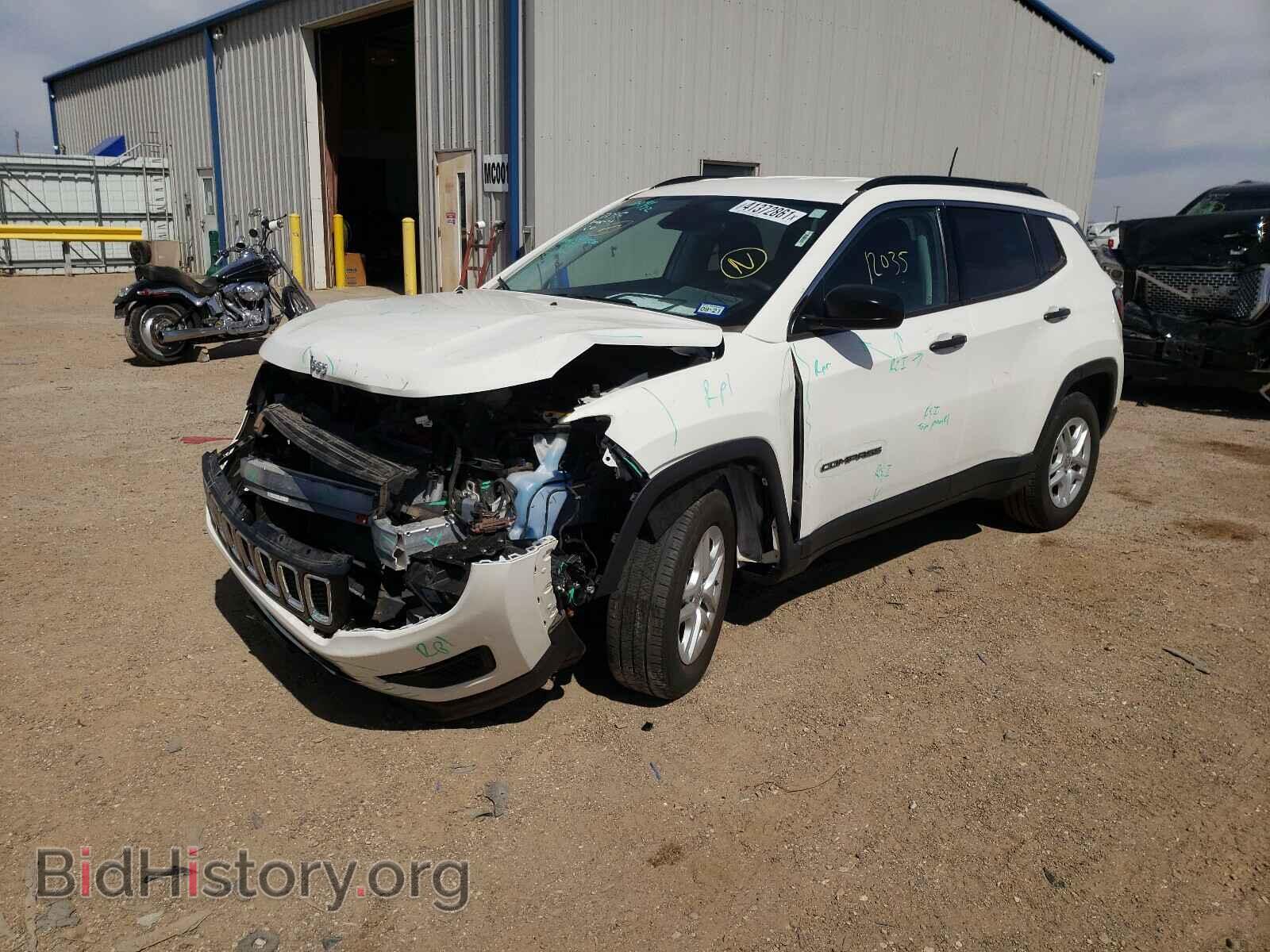 2019 JEEP COMPASS - VIN: 3C4NJCAB5KT726091 - Photo 2