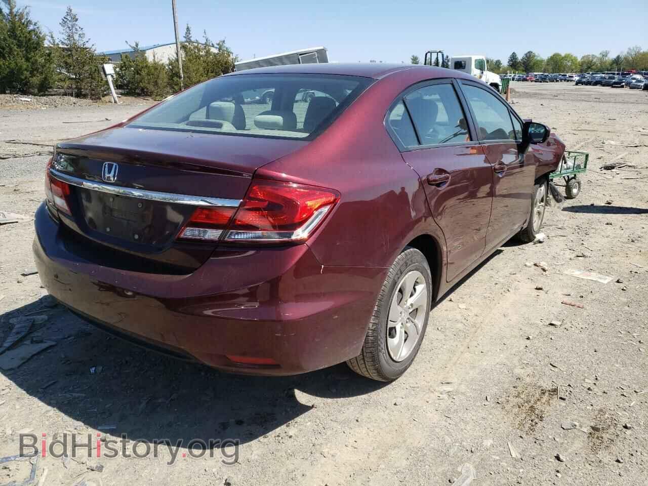2014 HONDA CIVIC - VIN: 19XFB2F59EE215801 - Фото 4