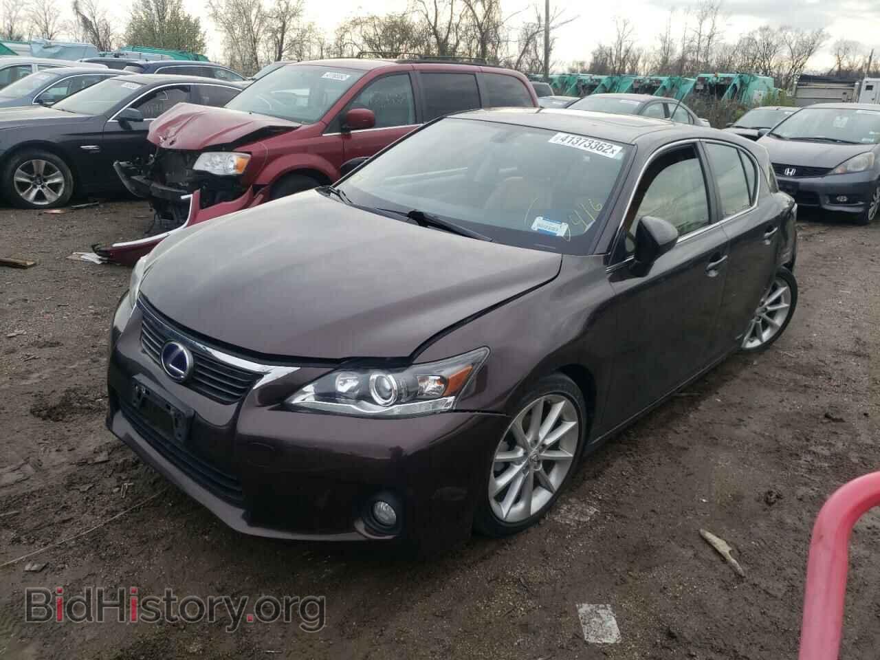 2011 LEXUS CT 200 - VIN: JTHKD5BHXB2043067 - Фото 2