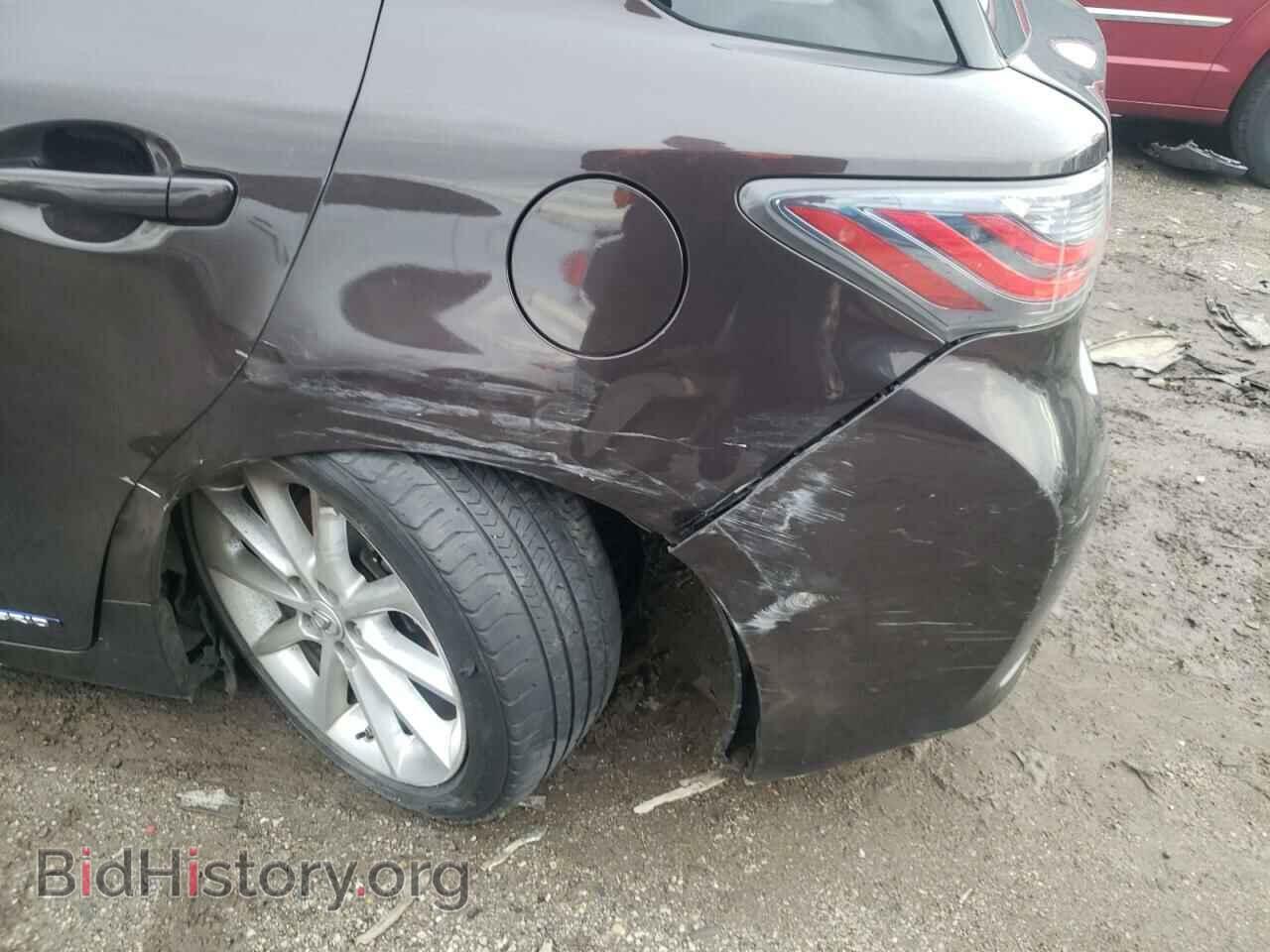 2011 LEXUS CT 200 - VIN: JTHKD5BHXB2043067 - Фото 9