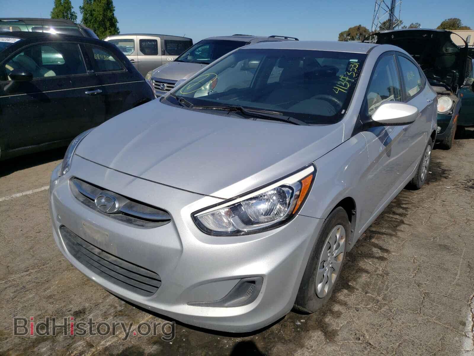 2016 HYUNDAI ACCENT - VIN: KMHCT4AE5GU041499 - Фото 2