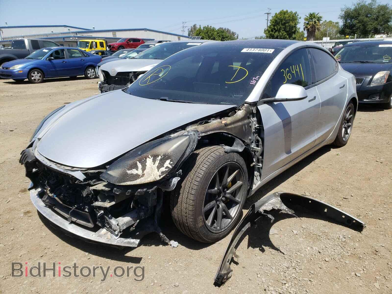 2018 TESLA MODEL 3 - VIN: 5YJ3E1EA9JF014326 - Фото 2