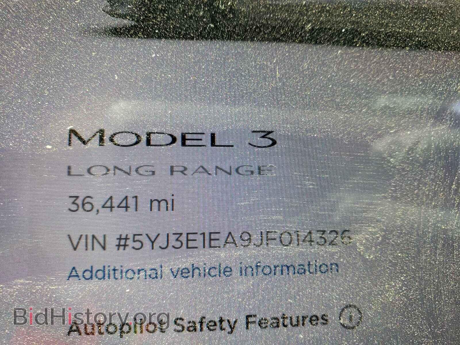 2018 TESLA MODEL 3 - VIN: 5YJ3E1EA9JF014326 - Фото 8