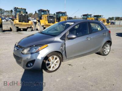 2013 Mazda 2 MAZDA2, серый — VIN JM1DE1LY7D0158271, Copart
