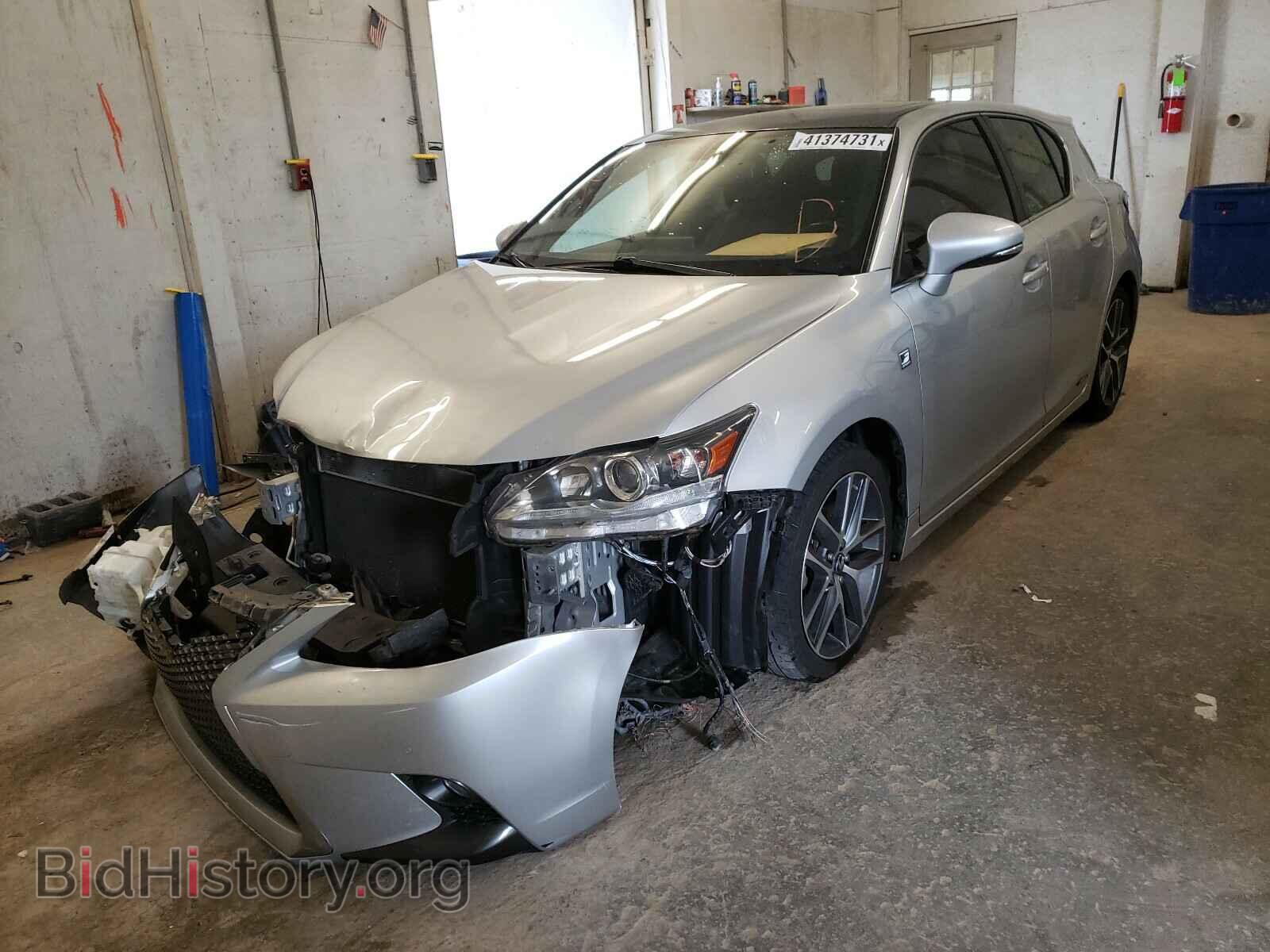 2014 LEXUS CT 200 - VIN: JTHKD5BH4E2190022 - Фото 2