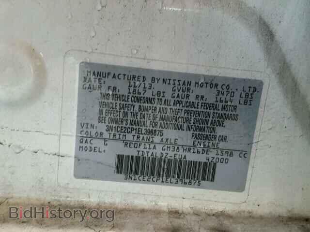 2014 NISSAN VERSA - VIN: 3N1CE2CP1EL396875 - Photo 10