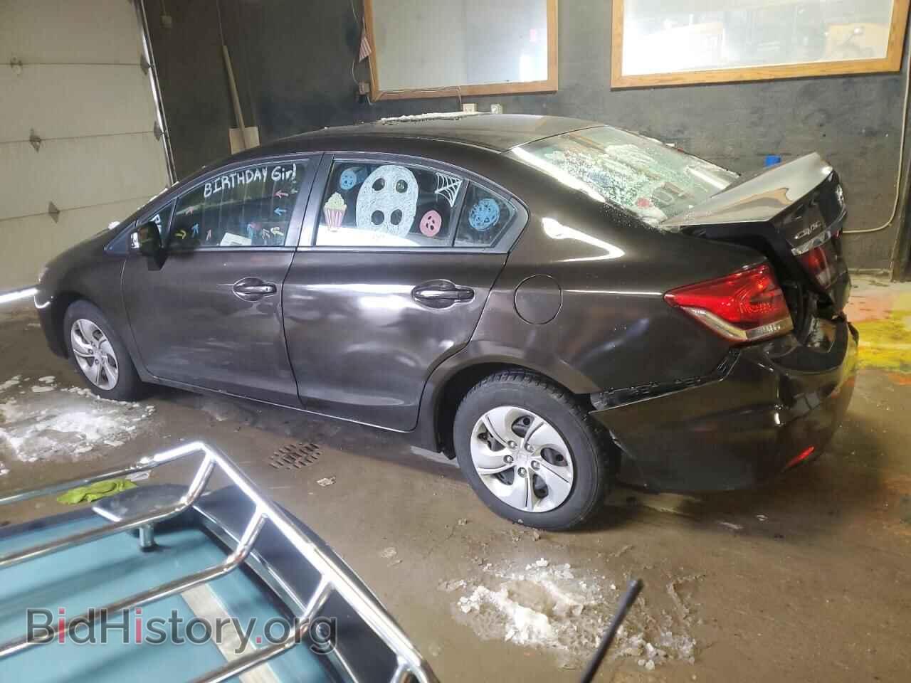 2013 HONDA CIVIC - VIN: 2HGFB2F51DH586357 - Фото 2