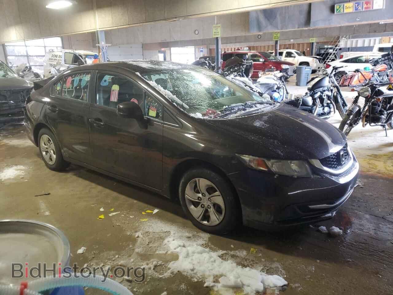2013 HONDA CIVIC - VIN: 2HGFB2F51DH586357 - Фото 4