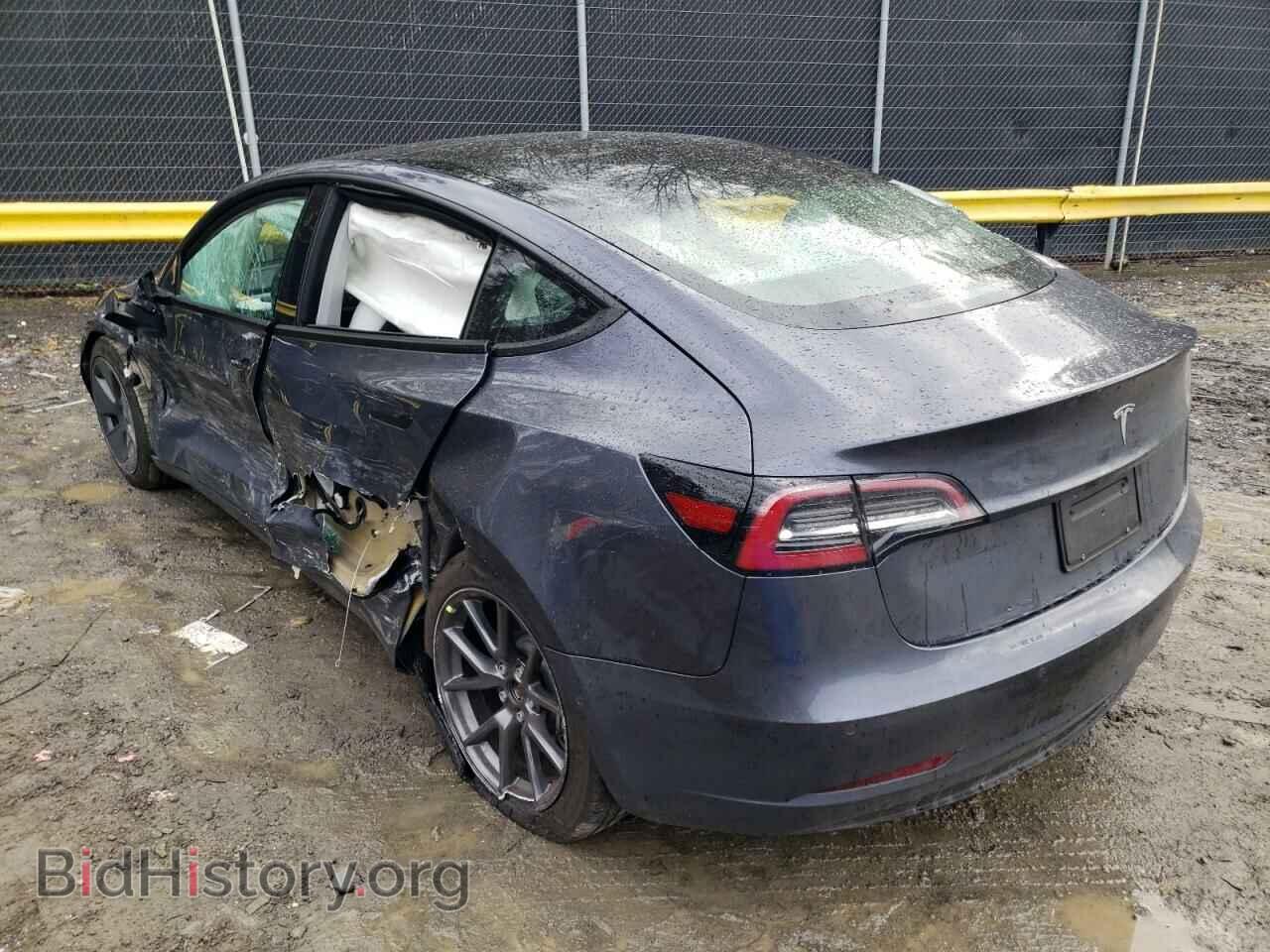 2021 TESLA MODEL 3 - VIN: 5YJ3E1EA4MF018403 - Фото 2