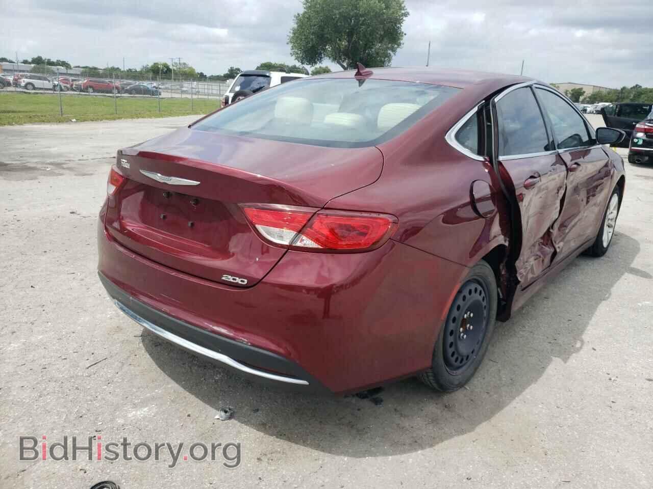 2016 CHRYSLER 200 - VIN: 1C3CCCABXGN192583 - Фото 4
