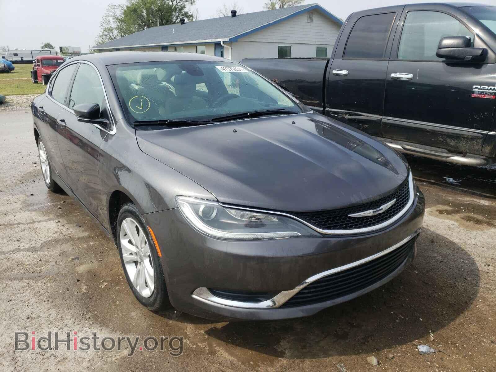 Фотография 1C3CCCAB0FN659332 - CHRYSLER 200 2015