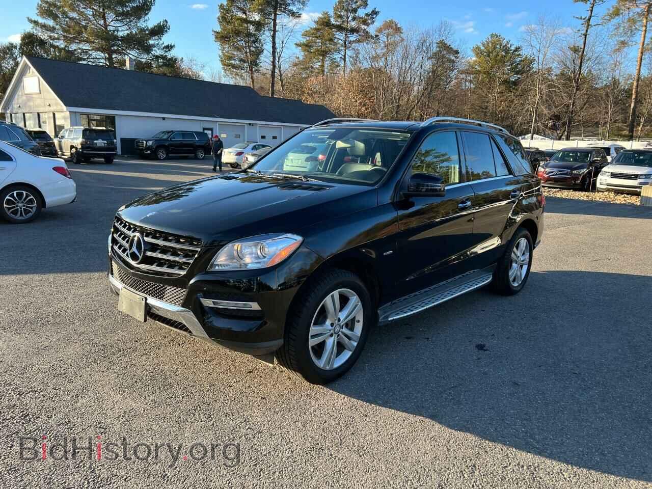 Photo 4JGDA5HB5CA041803 - MERCEDES-BENZ M-CLASS 2012
