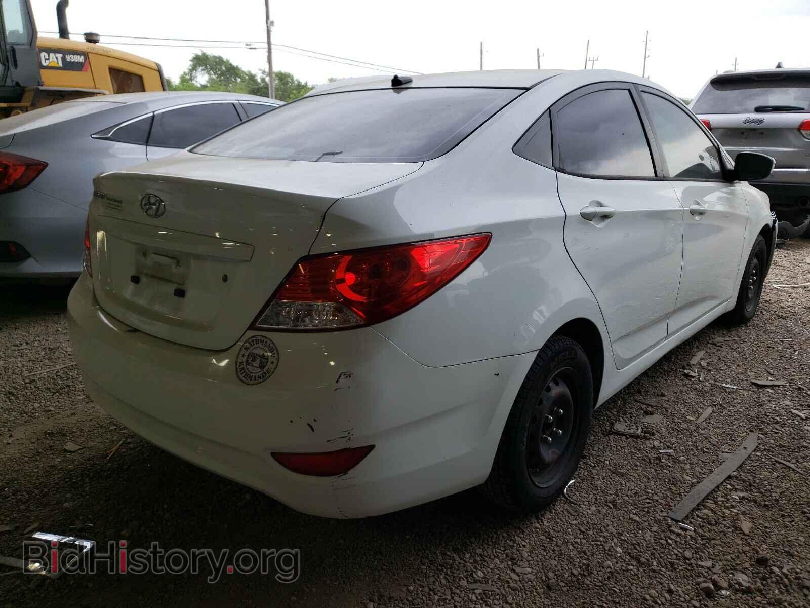2013 HYUNDAI ACCENT - VIN: KMHCT4AE4DU523103 - Фото 4