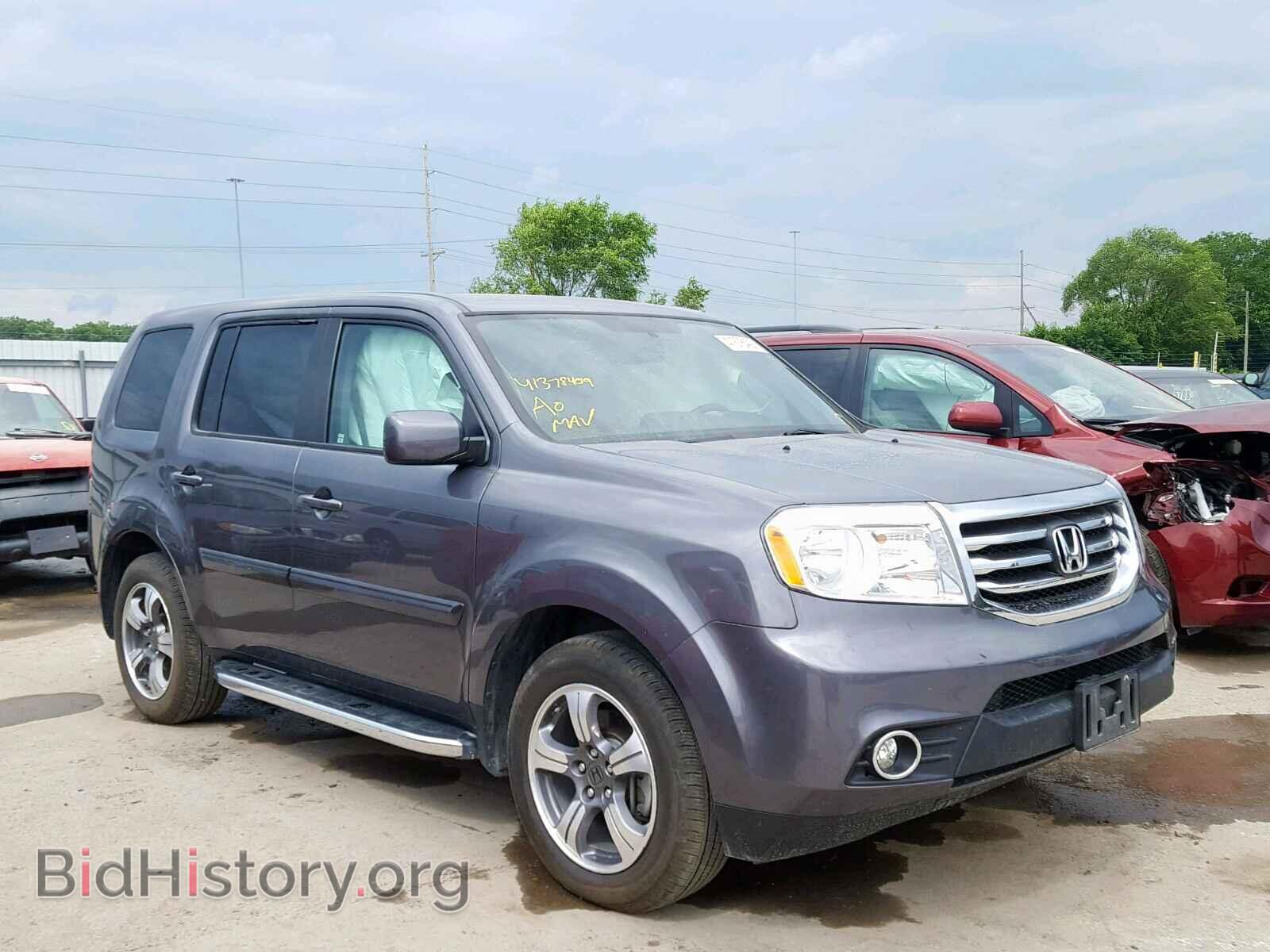 Photo 5FNYF4H63EB015926 - HONDA PILOT EXL 2014