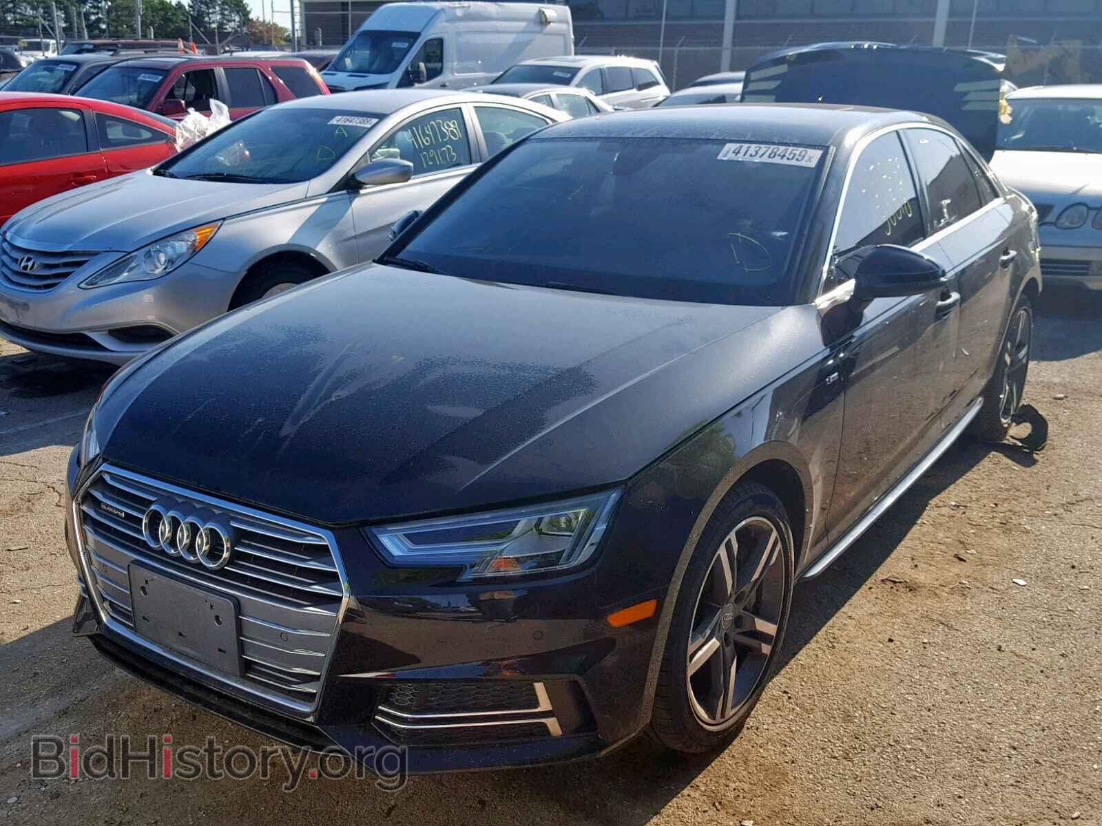 2018 AUDI A4 - VIN: WAUENAF48JA095181 - Фото 2