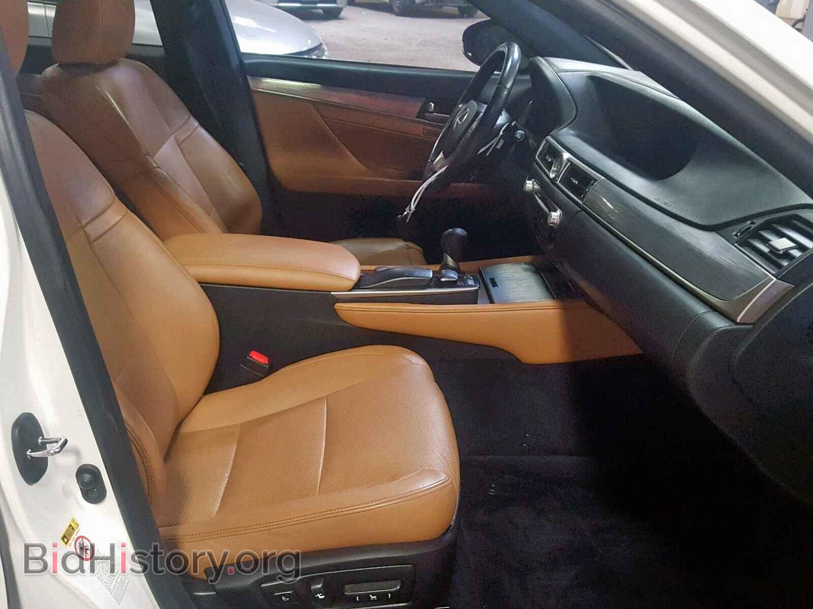 2013 LEXUS GS350 - VIN: JTHCE1BL3D5015787 - Фото 5