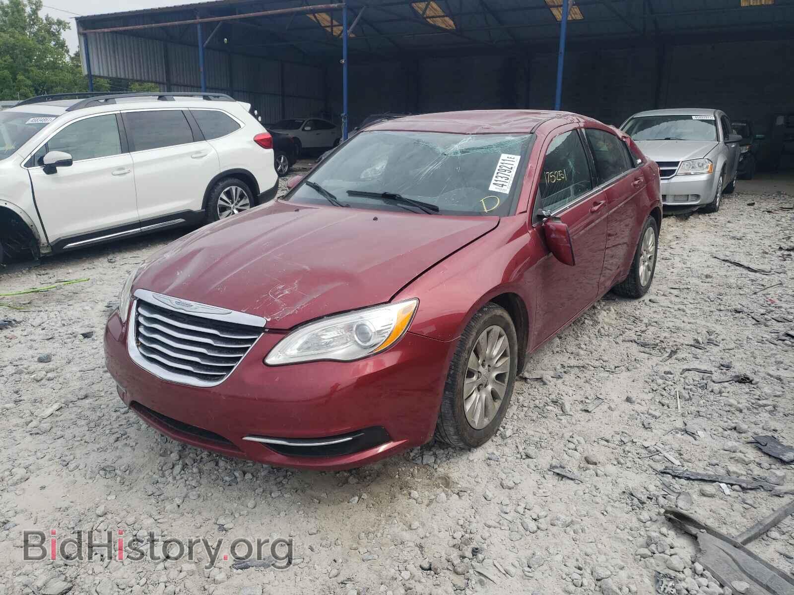 2012 CHRYSLER 200 - VIN: 1C3CCBAB4CN168719 - Фото 2