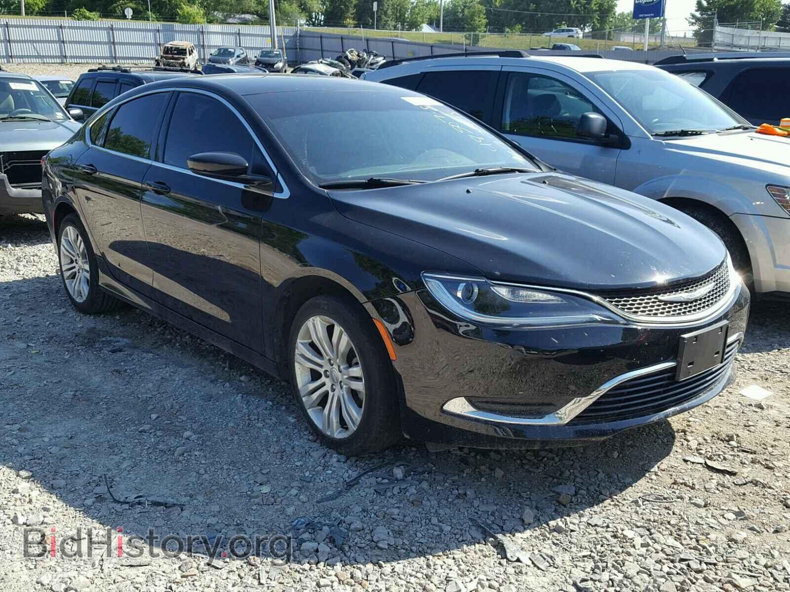 Фотография 1C3CCCAB2GN135312 - CHRYSLER 200 2016