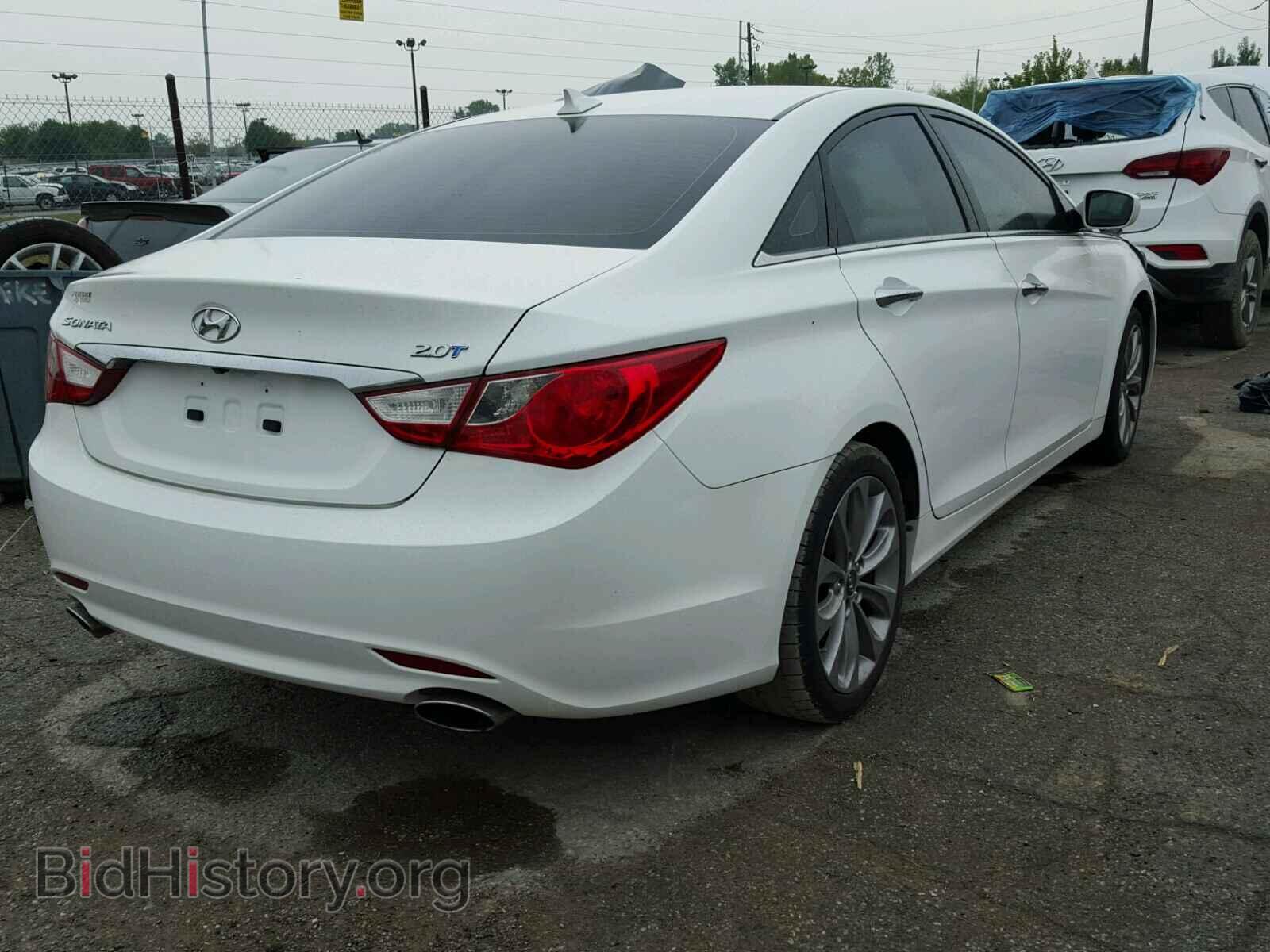 2012 HYUNDAI SONATA - VIN: 5NPEC4ABXCH372831 - Фото 4