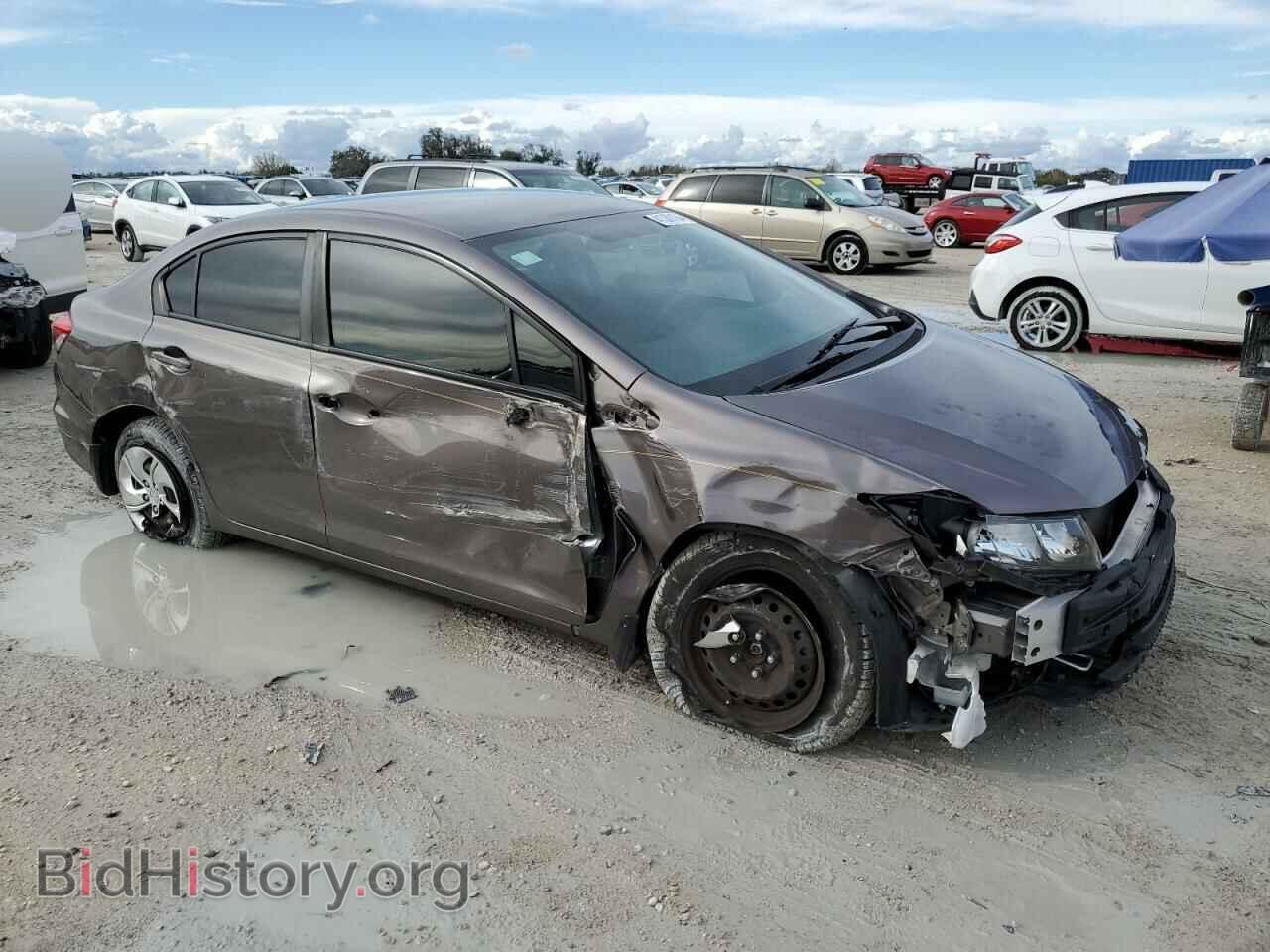 2013 HONDA CIVIC - VIN: 19XFB2F54DE043014 - Фото 4
