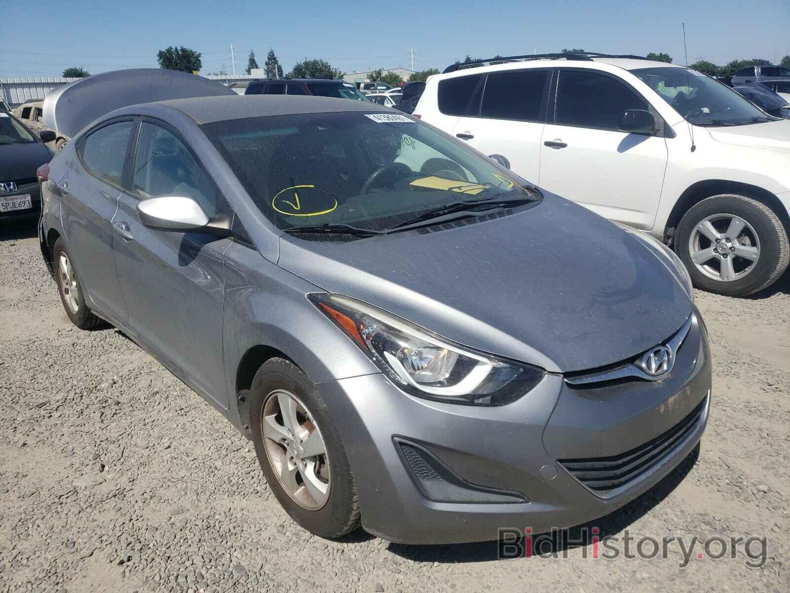 Photo KMHDH4AE2EU196952 - HYUNDAI ELANTRA 2014