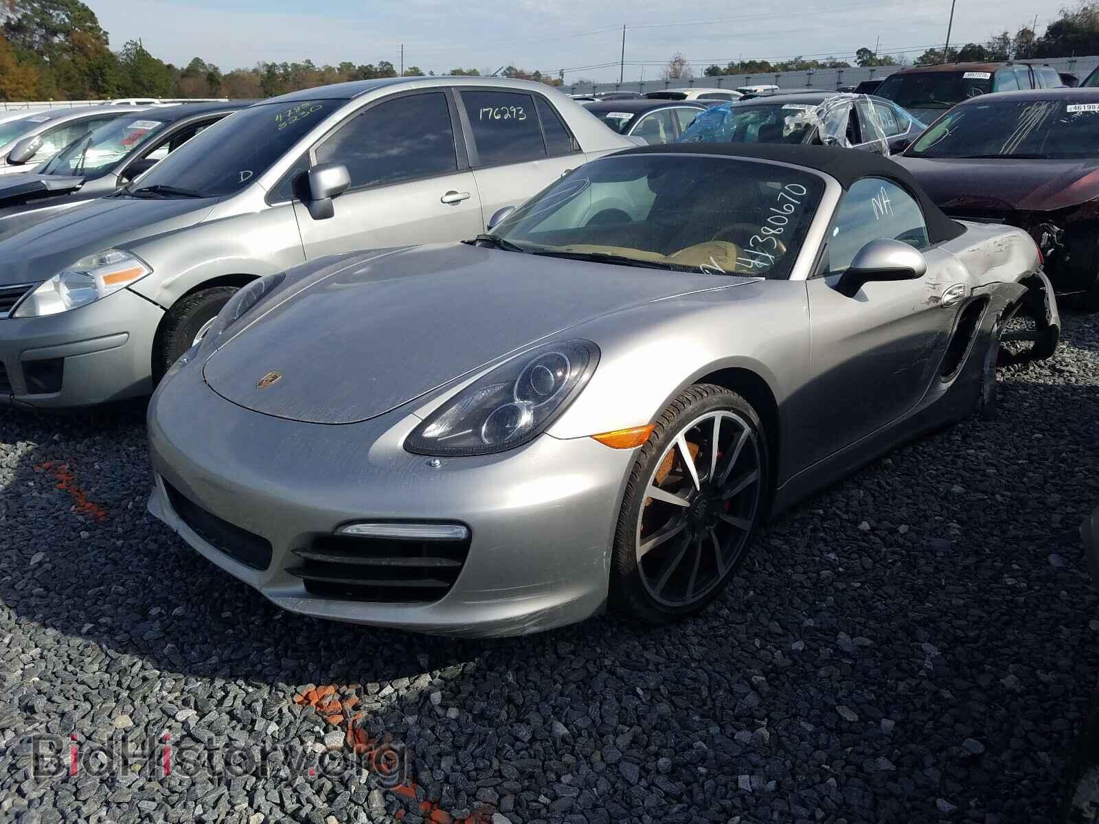 2013 PORSCHE BOXSTER - VIN: WP0CB2A83DS133451 - Фото 2